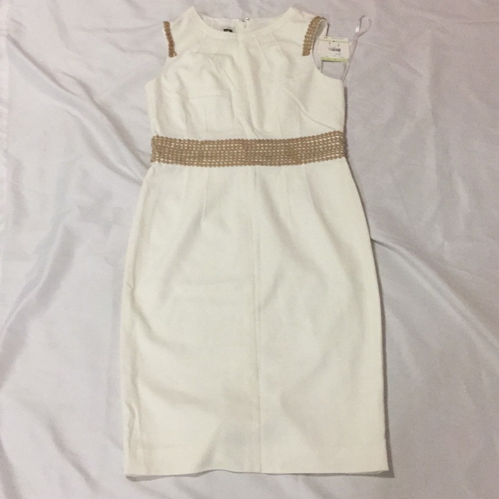 Anne Klein Dress with Beige waistband